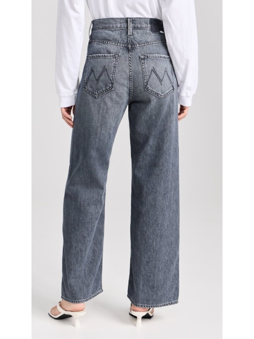 NWT Mother The Dodger Ankle in Off The Beaten Path Wide Leg Rigid Jeans 30 - Picture 14 of 14